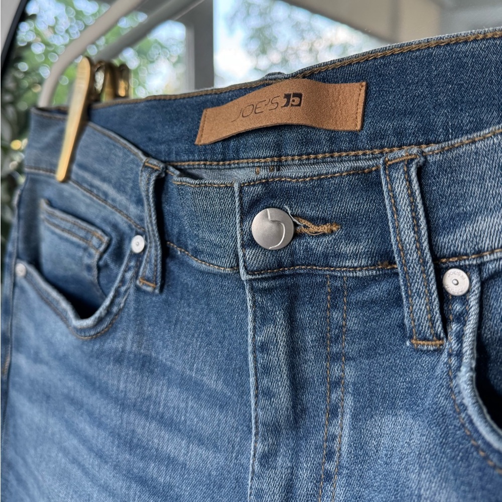 Joe’s Woman Classic Blue Straight Cropped Denim Jeans 32 - Picture 2 of 7